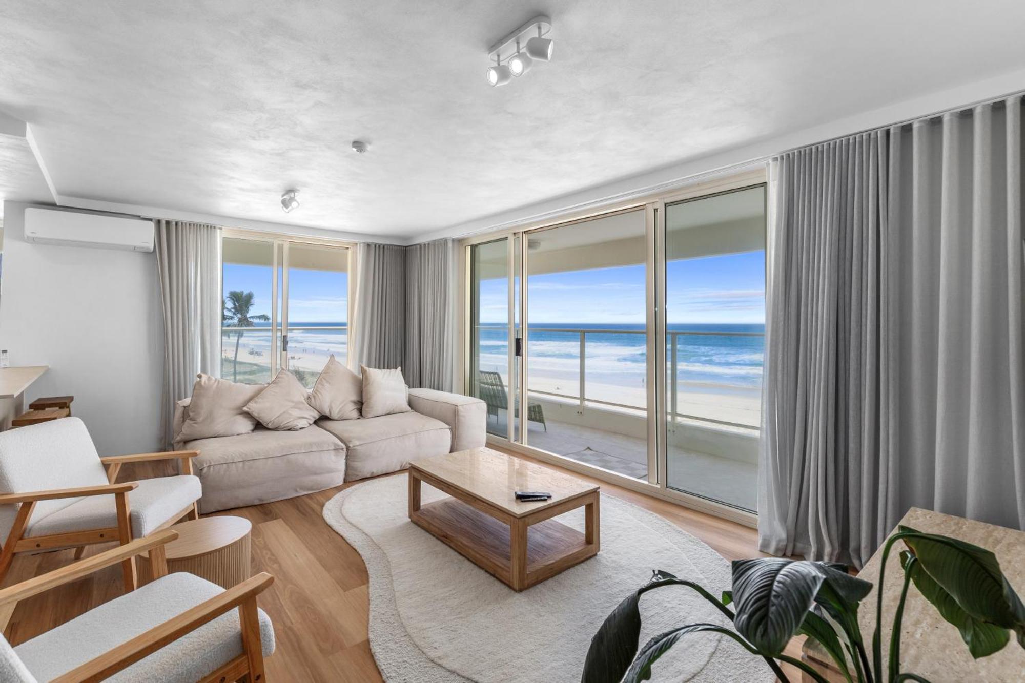 Viscount On The Beach Gold Coast Bagian luar foto